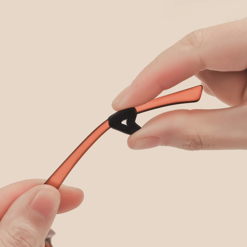 Fashion Anti Slip Ear Hook Eyeglass Eyewear Accessories Eye Glasses Silicone Grip Temple Tip Holder Spectacle Eyeglasses Grip