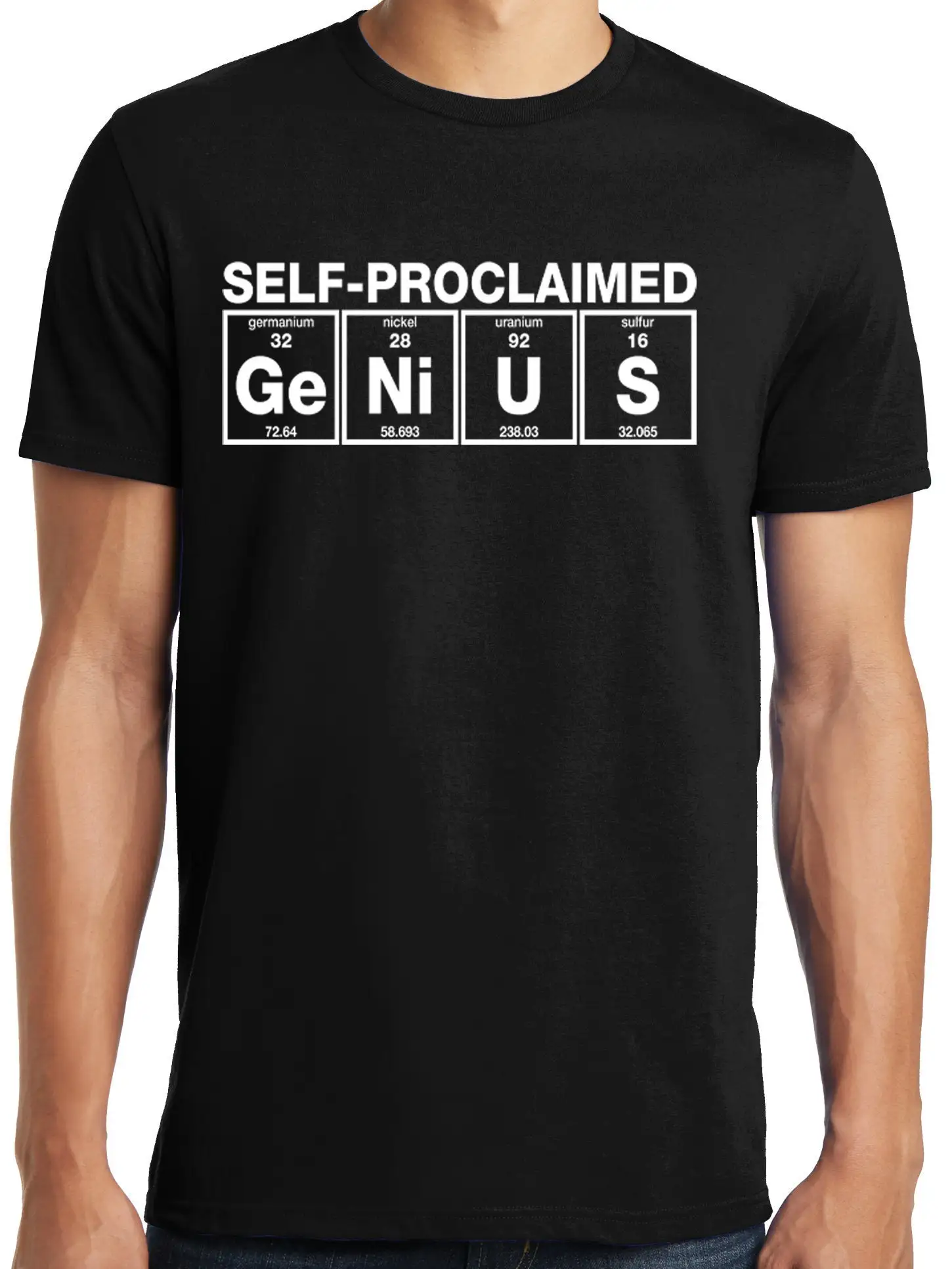 

Big Guys Rule Funny and Tall Self Proclaimed Genius T Shirt
