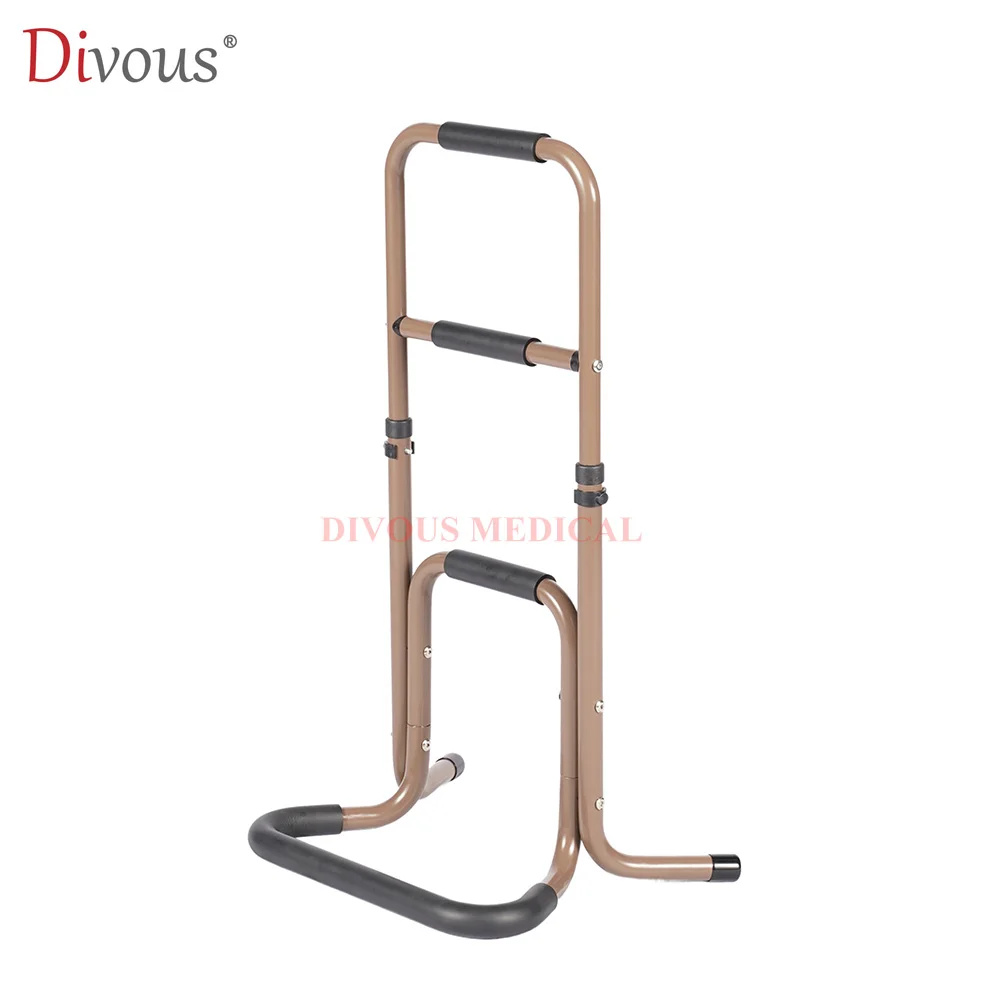 Hospital Assist Toilet Support Rail Adjustable Elderly Disabled Handicapped Support Handle Bedside Guard Handrail Bed Handrail
