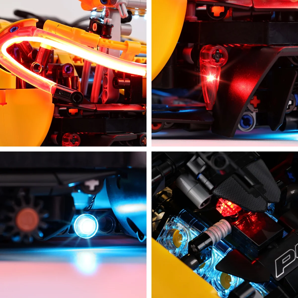 EASYLITE LED Light Set for McLaren P1 42172 Car Building Blocks Lamp Set Toys Light Kit No Model