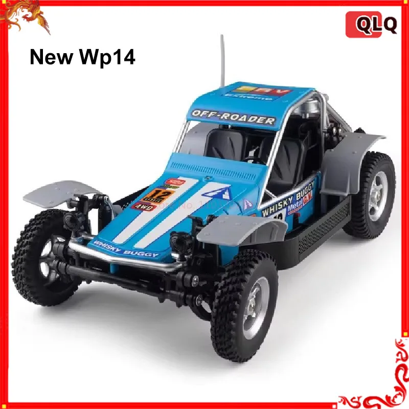 WP14 Delta Assault RC Remote Control Off-Road Vehicle 4WD High-Speed Drift 1:16 Scale Full-Function Toy Car for Ages 14+