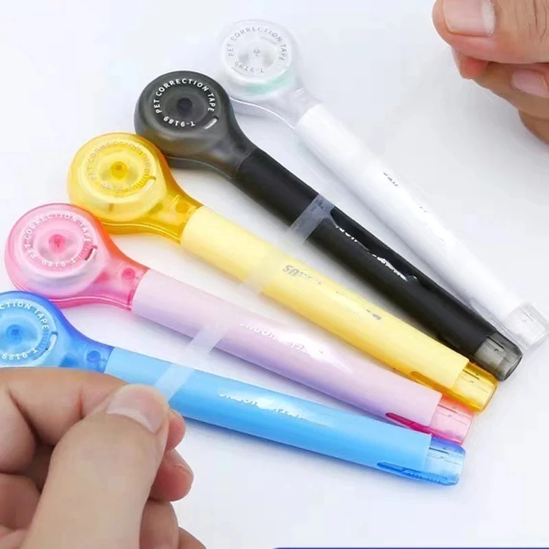 Pen Shape Correction Tape Set Cute Corrector Tape White Out Corrector Error Correction Office School Supplies Stationery Tape