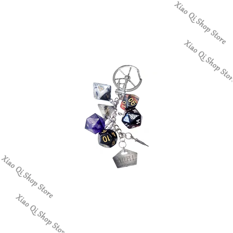 الرسمية حقيقية العكس: لعبة ambitus Aleph Recoleta النرد قلادة المفاتيح مستوى المظهر العالي