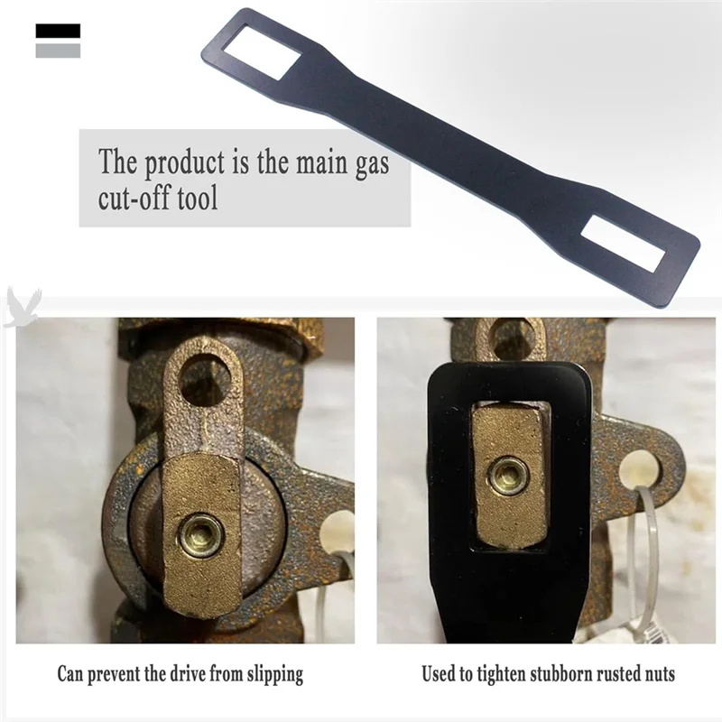 

ABBP-Earthquake Preparation Kit 3333 With 3Pcs, Emergency Gas Wrench & Main Gas Valve Shut-Off Tool