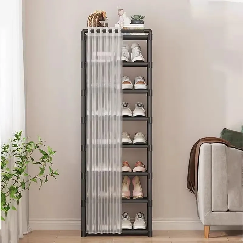 Household Shoerack for Closet Shoe-shelf Shoes Storage Rack Wardrobe Shelves Rotating Round Shoe Stretcher Organizers Mats