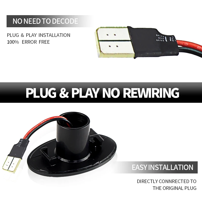 

2 шт. светодиодные боковые габаритные огни Canbus для Ford Transit 06-19, Tourneo 94-14, Fiesta 89-97, KA 96-08, указатели поворота, автомобильные аксессуары