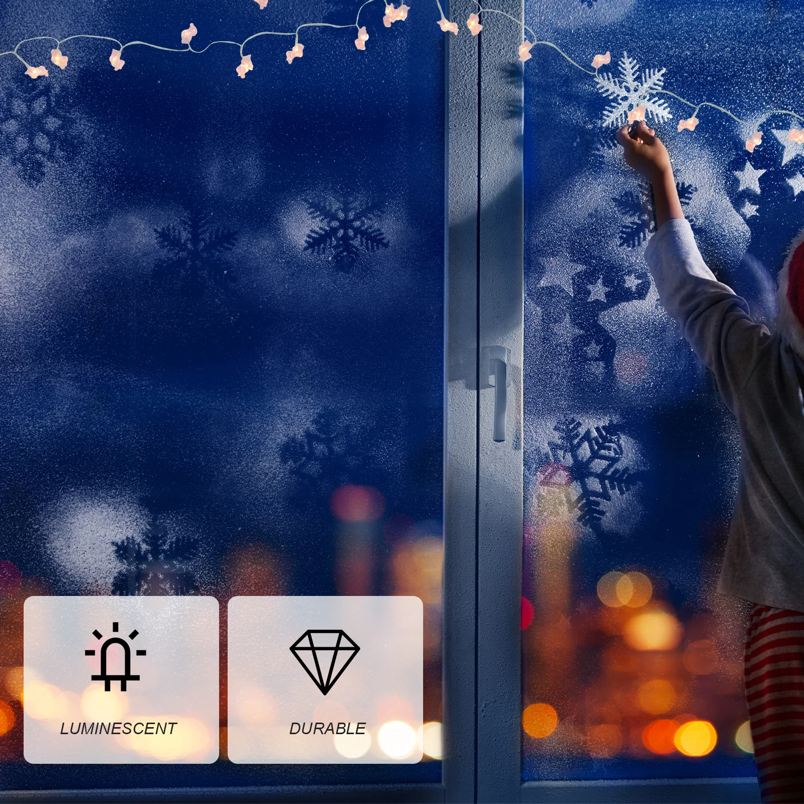 20 المصابيح يونيكورن سلسلة أضواء الوردي الجنية Led مصباح لغرفة النوم حديقة الطرف الديكور الدافئة الأبيض في الهواء الطلق داخلي استخدام البلاستيك آمنة #4