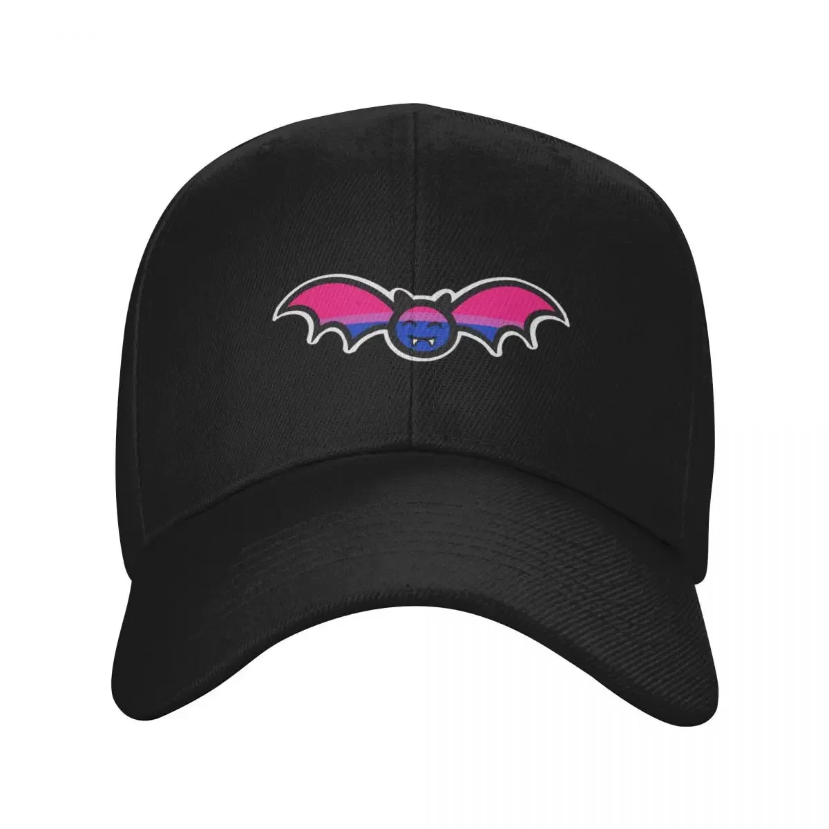 

Bisexual Pride Bat Baseball Cap fishing caps man Funny hats Snapback Cap Beach Bag Women Beach Fashion Men's