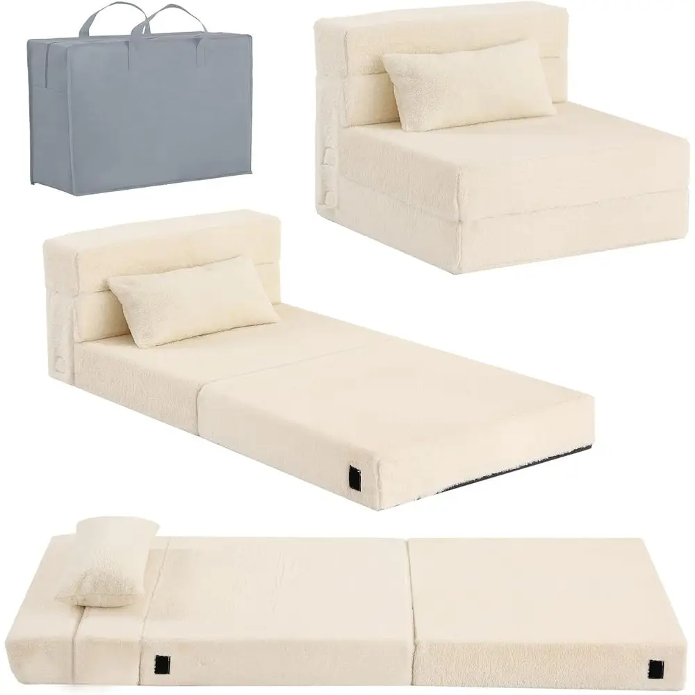 

Складной диван-кровать, напольный матрас для детей, светящийся трёхсекционный складной матрас, детский складной диван-футон, складное кресло-кровать, детский складной матрас