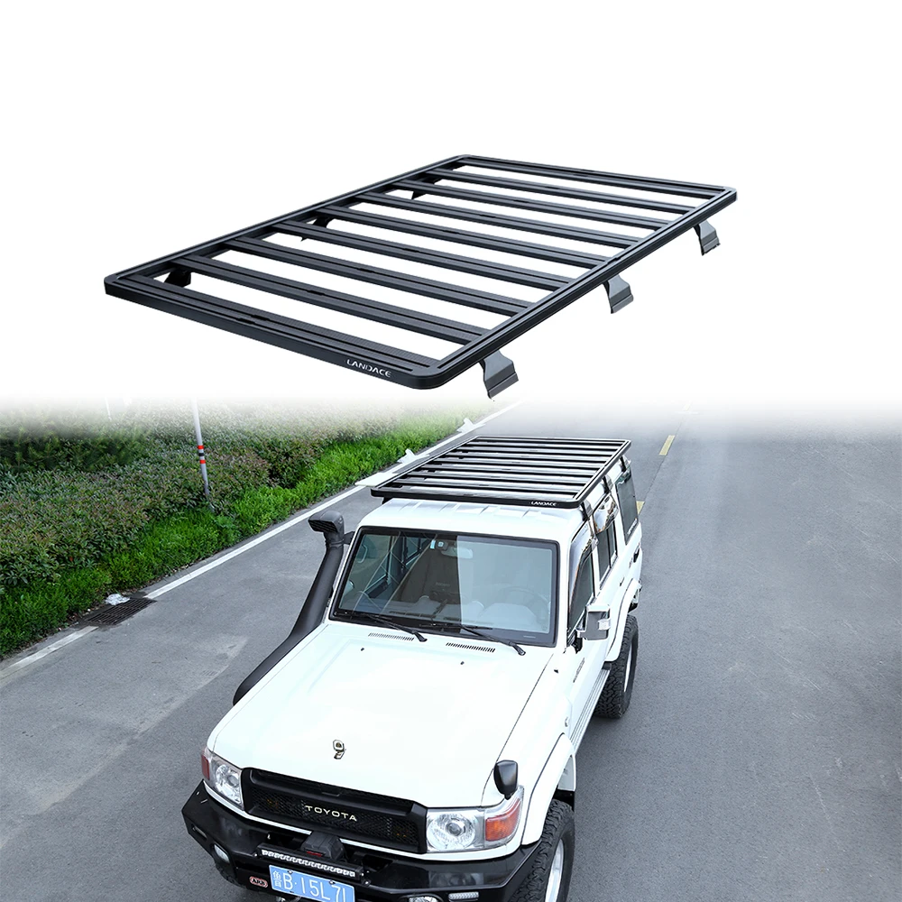 Lc76 Roof Rack Suv Universal 4X4 Aluminum Alloy Car Roof Racks for Toyota