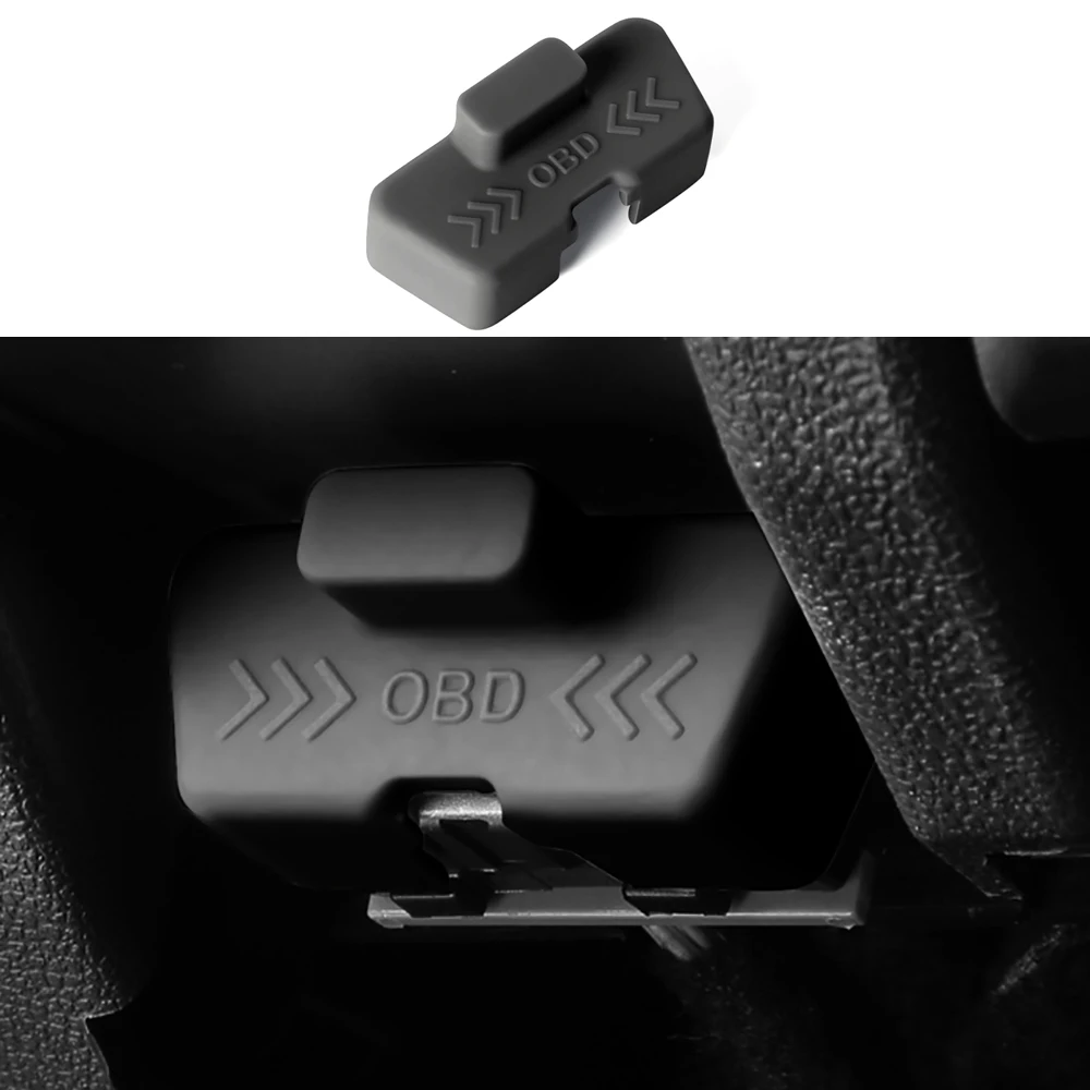 

Automotive Diagnostic OBD Interface Silicone Protective Cover Fit For BAIC Jishi Polestone 01 Rox 01 OBD Dust Cover Accessories