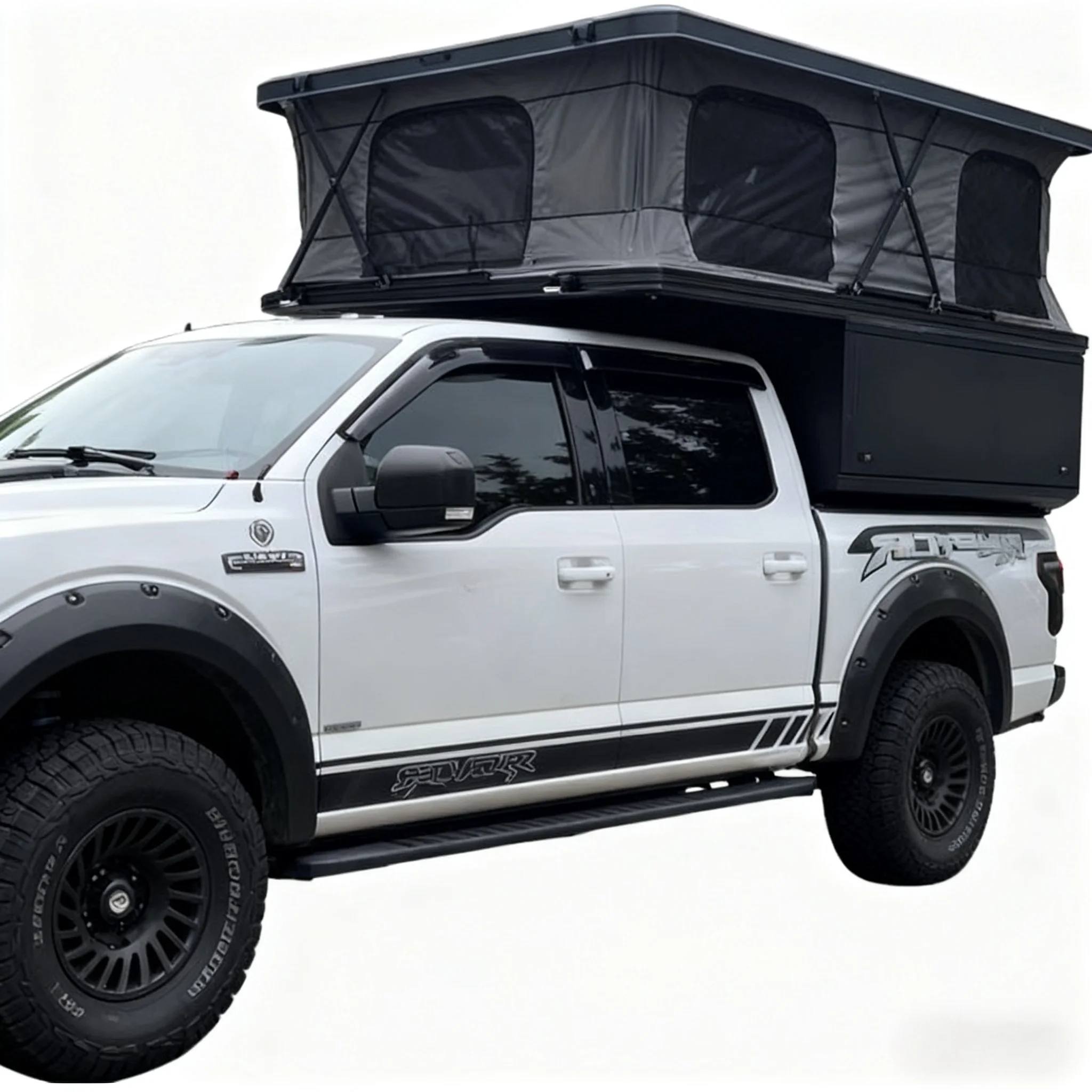 Hard Shell Canopy Camper Truck Bed Camping Tent Aluminum Overland Camper for Pickup