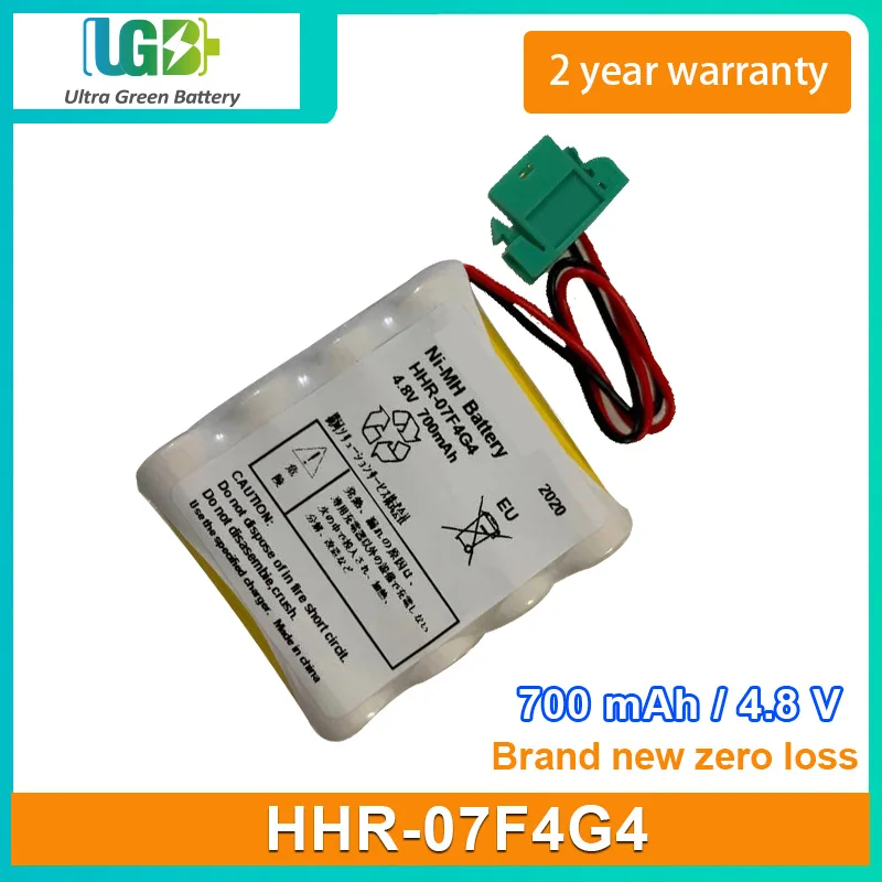 UGB New Battery For YOKOGAWA HHR-07F4G4 A1112EB S9765UK DCS battery 4.8V 700mAh