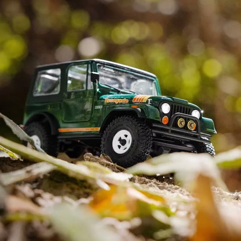 AXIAL SCX30 1/30 Jeep CJ-7 RC Crawler Truck 2S Brushed 4WD Classic Retro GenRight Off-road Modification Climbing Offroad Vehicle