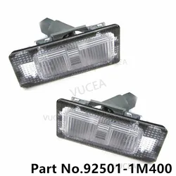 Genuine license plate lamp For Hyundai Elantra MD 2011 - 2018  I30 CW 2012 - 2017 Solaris Accent 2017 - 2021 OEM 925011M400