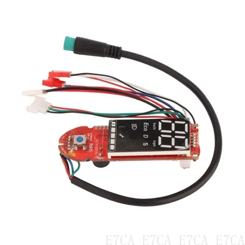 

E7CA Large Screen Intelligent Fault Detection Electric Scooter Dashboard Instrument Meter for M365 Offering Clear Visibility