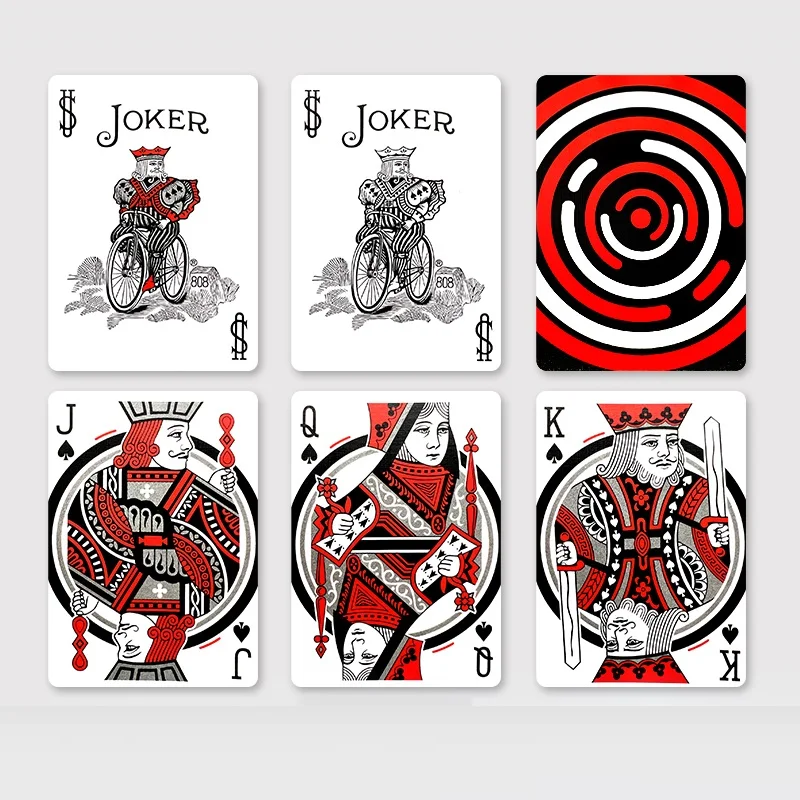 Bicycle Hypnosis v3 Playing Cards Deck Poker Size Card Games Magic Tricks Props