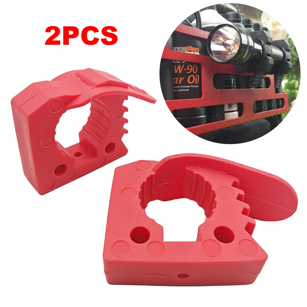 

2/4Pcs Quick Fist Clamp 1.18-1.57 Diameter Auto Shovel Mount Bar Clamp Offroad ATV UTV Truck Accessories Shovel Holder Bracket