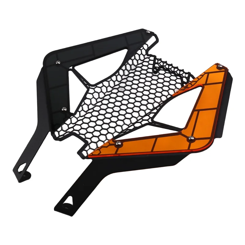 

Motorcycle Headlight Guard Headlight Guard For 1390 Super Duke Headlight Protector Grille Motorcycle Accessories Black+Orange