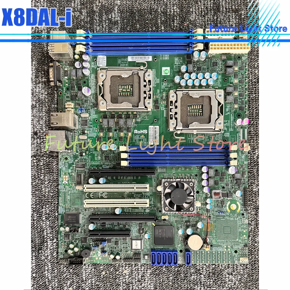 X8DAL-i 6×DDR3 Workstation Motherboard Dual Channel 1366