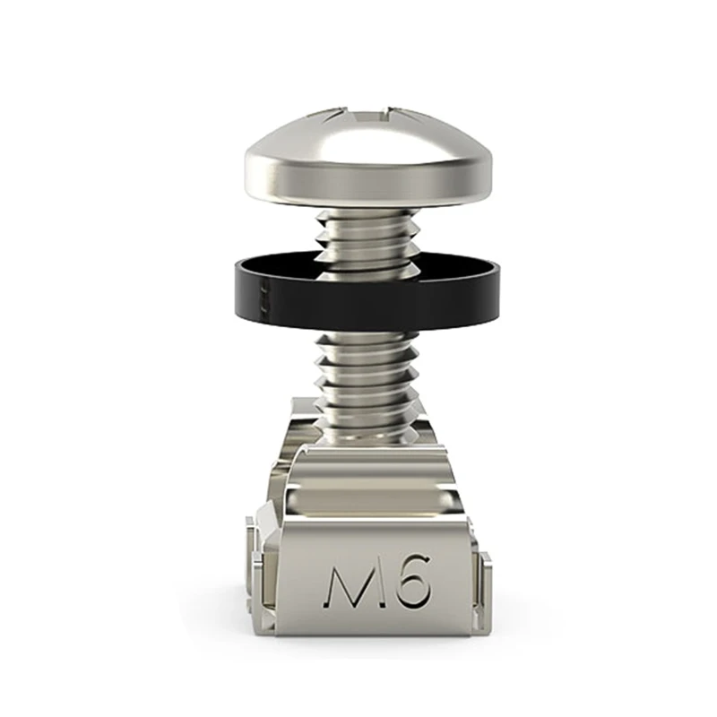 R9JA Hohe Qualität Carbon Stahl Käfig Muttern Und Schrauben Set Made oder Rack Montieren Server