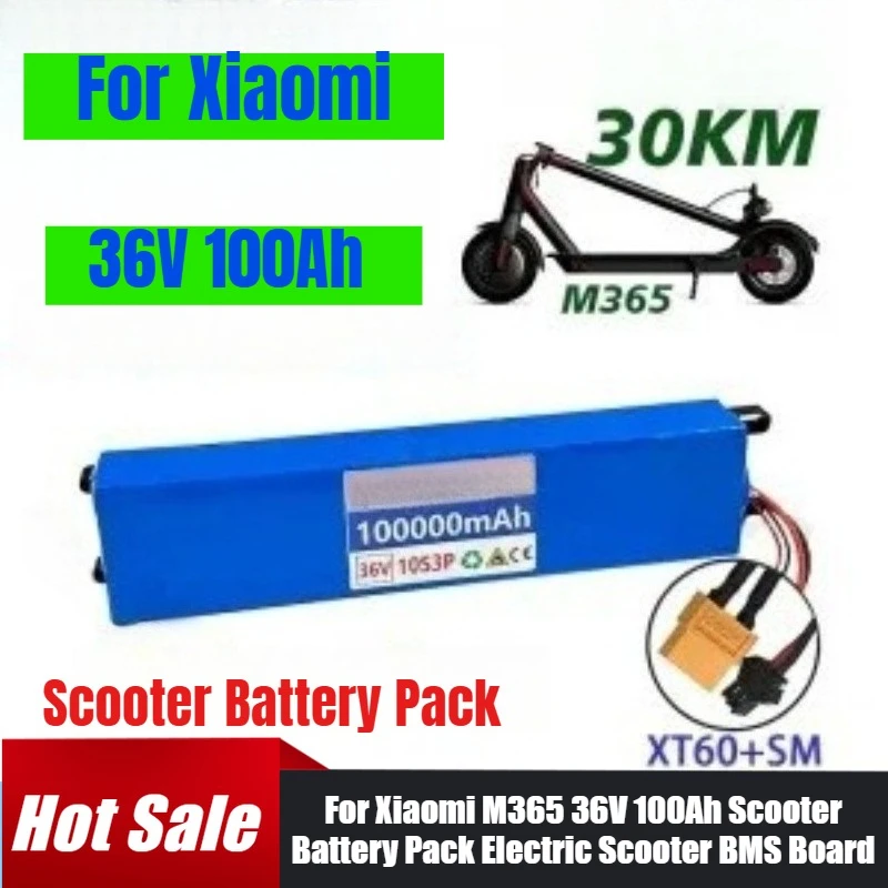 

For Xiaomi M365 36V 100Ah Scooter Battery Pack Electric Scooter BMS Board