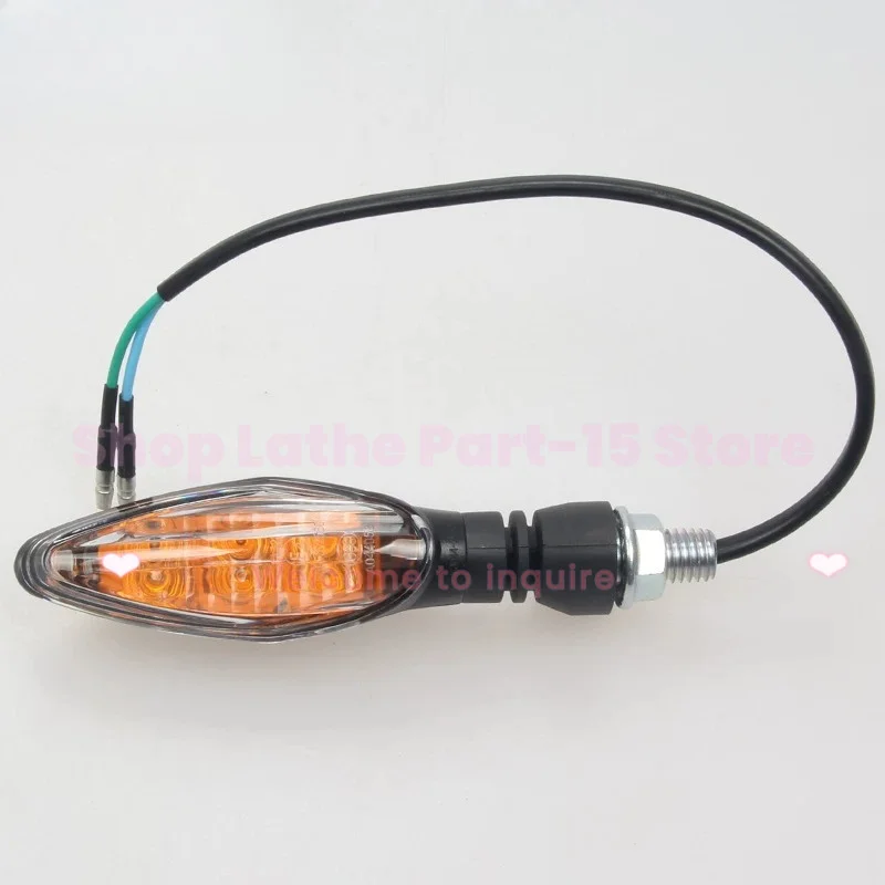 For SYM XS175 NH T200 Motorcycle Front Left Turn Signal Lamp Indicator Blinker Light Replacement Parts 12v