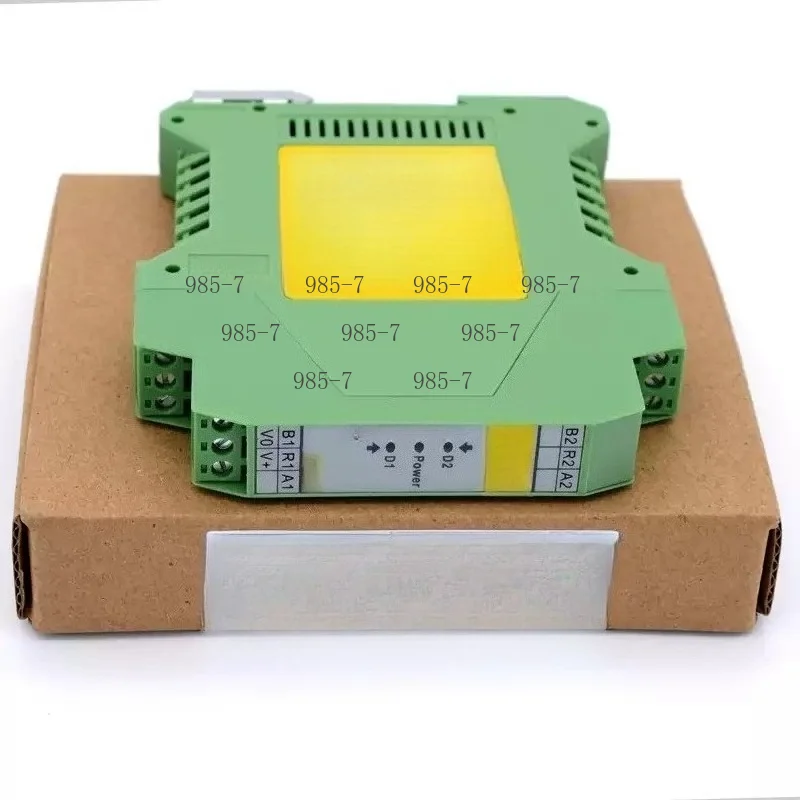 Industrial Grade RS485 Repeater, Intelligent isolation module hub with isolation gate, DIN rail mounting