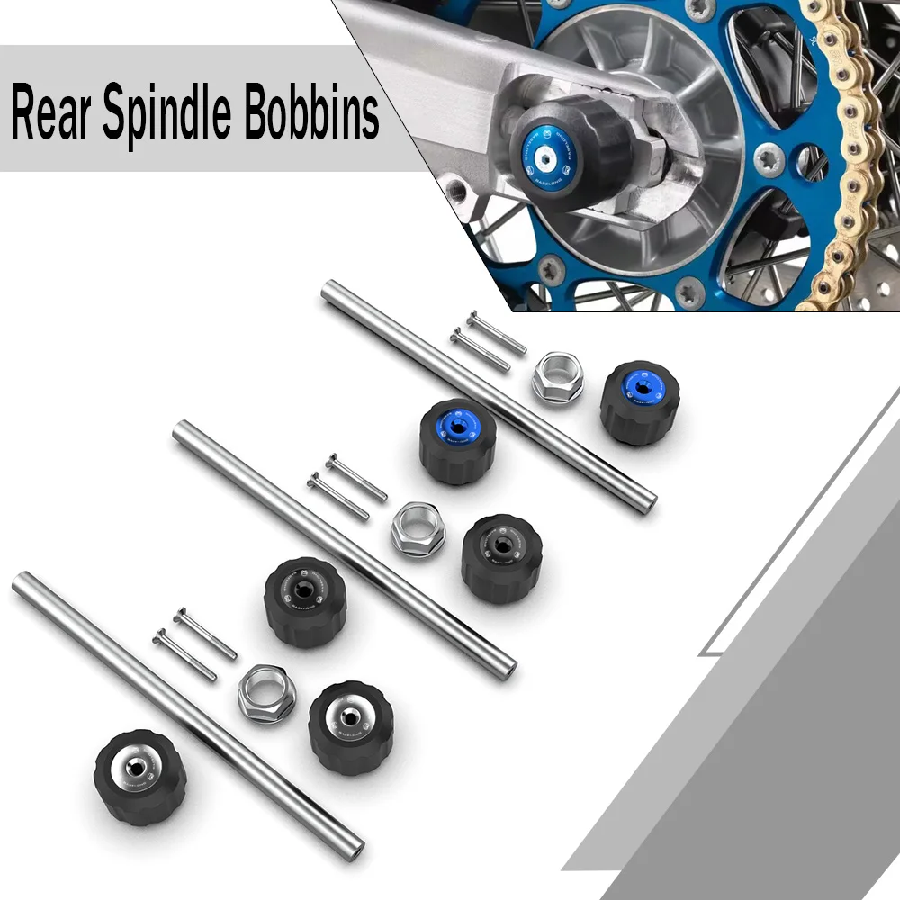 

2024 Motorcycle Rear Spindle Bobbins Wheel Swingarm Slider Protector Kit For Husqvarna Supermoto 701 Supermoto701 2016-2023 2022