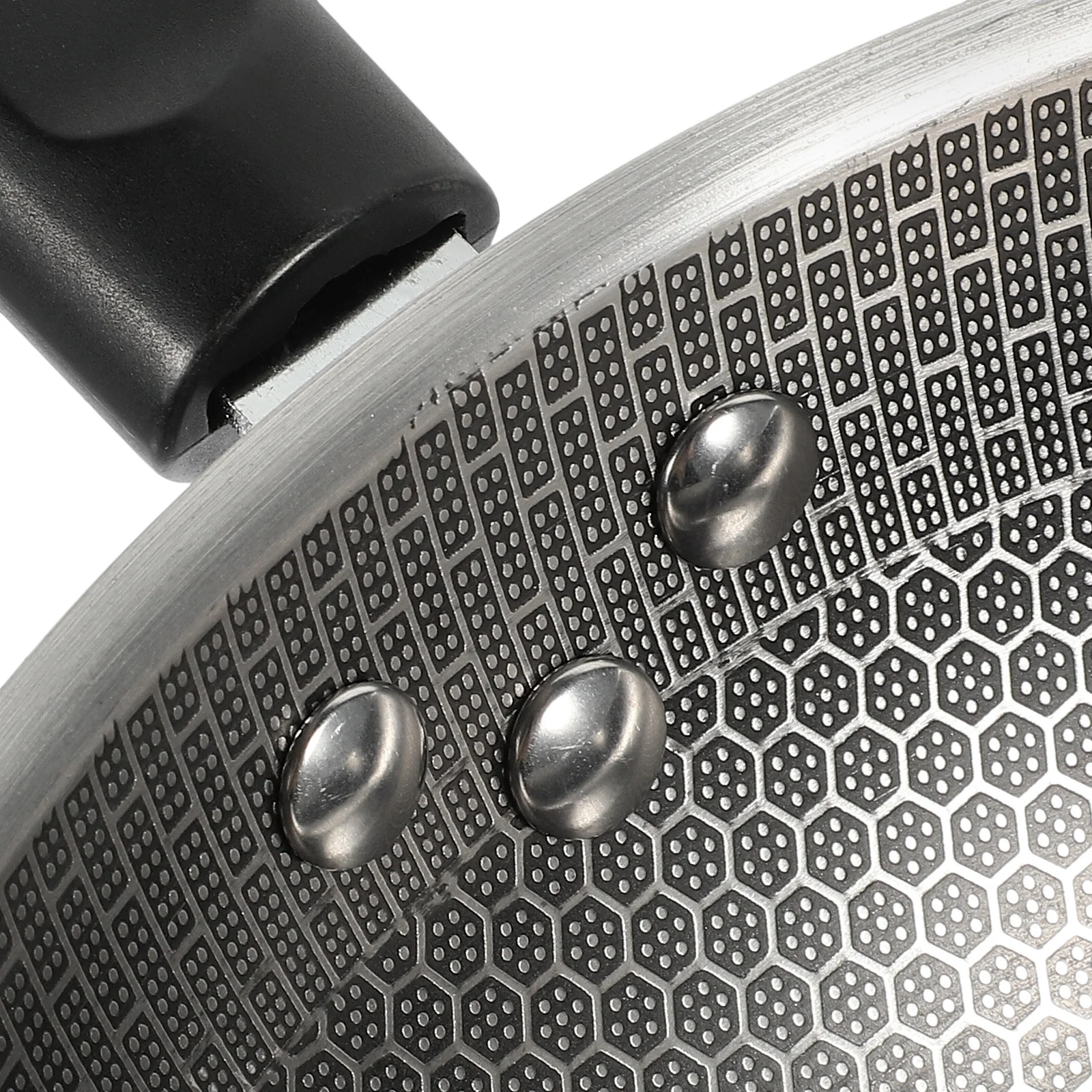 

Stainless Steel Honeycomb Frying Pan Non Stick Egg Steak Cookware Flat Bottom Kitchen Skillet for Easy Cleaning Heat Resistant