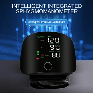 جهاز قياس ضغط الدم القابل لإعادة الشحن JUSTLANG ، مقياس توتر العين الطبي ، سوار المعصم الرقمي غير المنتظم ، معدل ضربات القلب ، مقياس الشد ، 2 مستخدم أفضل 10 أجهزة قياس ضغط الدم القابلة لإعادة الشحن مبيعا - رقم 6