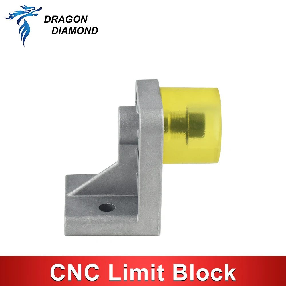 

CNC Limit Impact Block Cast Aluminum Limit Pile Impact Rubber Stop Pad Anti-Collision Block For CNC Milling Machine Engraving