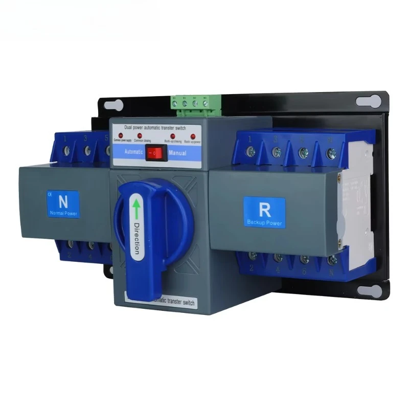 AC DC Automatic 3 Phase Changeover Switch ATS Transfer Switch for Both Auto and Manual 63a