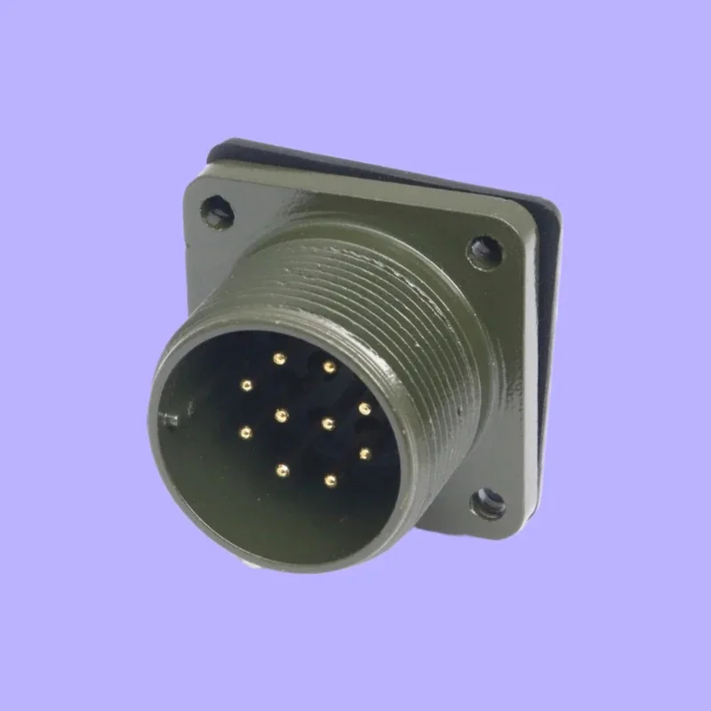 

5015 Водонепроницаемая авиационная розетка американского стандарта, 10-контактная MS3108A18-1S MS3102A18-1P
