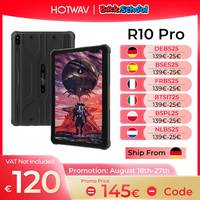 [Ship From Germany] HOTWAV R10 Pro Rugged Tablet 10.1'' HD+ Display Android 14 OS Tablet 10800mAh Massive Battery 8GB 256GB EU