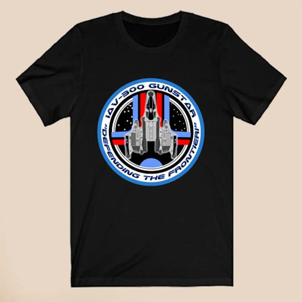 

The Last Starfighter Gunshoot Space Ship Men's Black T-Shirt Size S-3XL