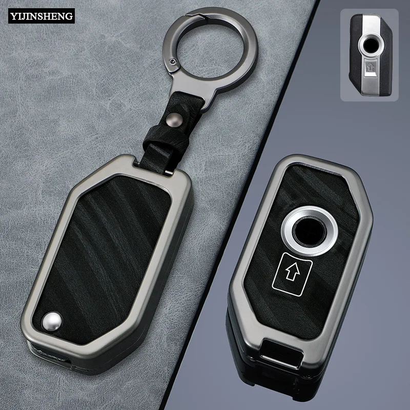 Zinc Alloy Key Case Cover for BMW R1250GS R1200GS C400gt F750GS F850GS K1600B K1600GT R1200RS R1200RT F900R F900XR Motorcycle 