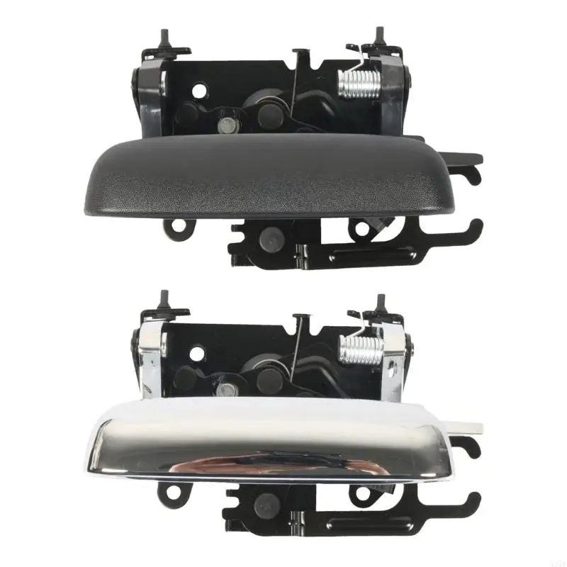 

Replacement Rear Door Exterior Handle For 2002 2006 Full Size Pickup Truck With Lock Feature And Yellow Clip X37F