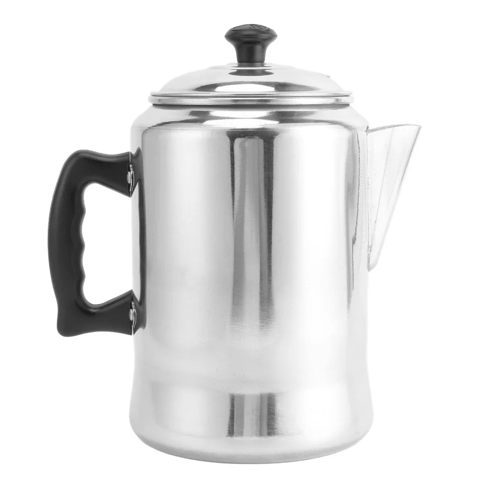 3L Capacity Tea Kettle Aluminum Alloy V Shaped Spout Coffee Kettle Fast Heat Conduction With Lid Hot Water Kettle
