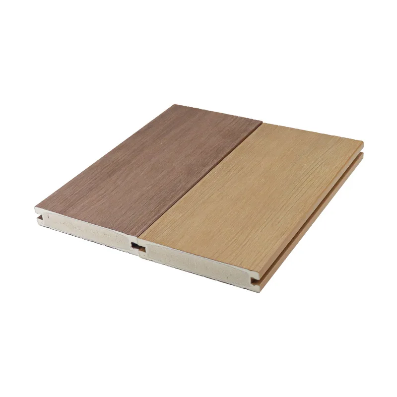 PVC outdoor solid floor continuous fiber reinforced large span waterproof wood plastic ASA co-extrusion floor