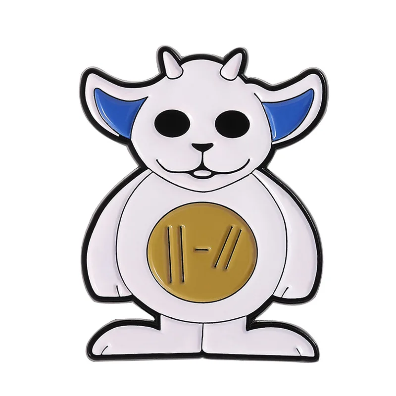 Animal Brooch Cartoon Cute Elf Metal Badge Small Accessories Wholesale Cap Pin Decorative Brooches Bag Pins for Caps Lapel Hat