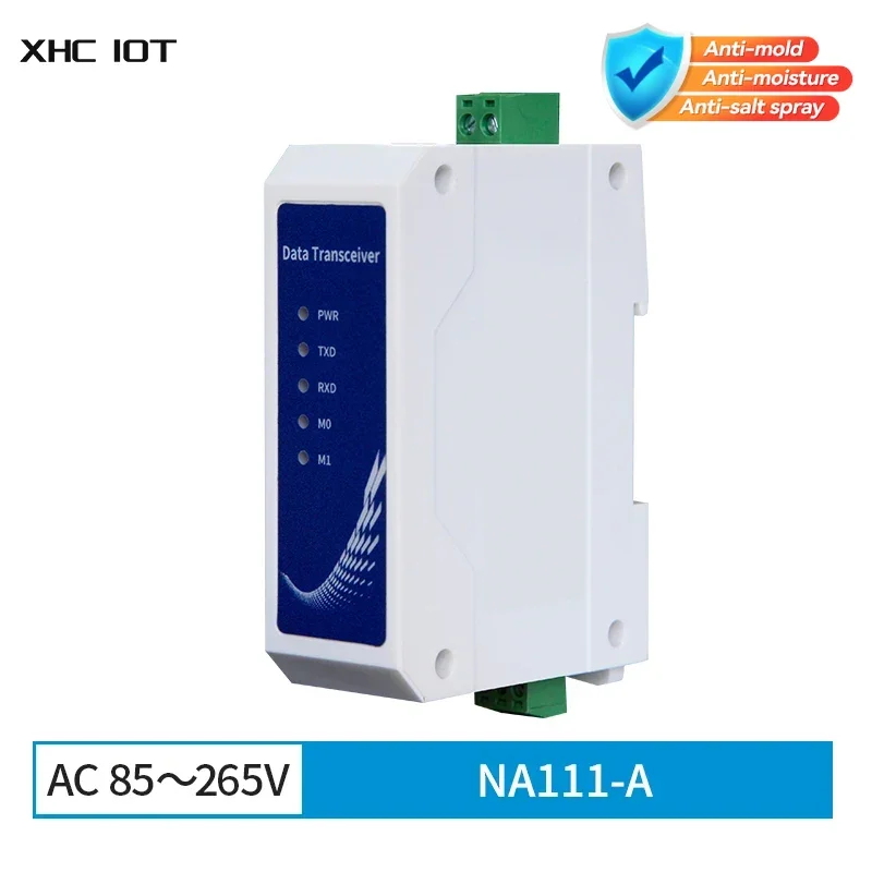 

RS485 to RJ45 Ethernet Serial Server Wireless Radio Statio Module AC85~265V NA111-A 200m Long Range DataTransmission Transceiver