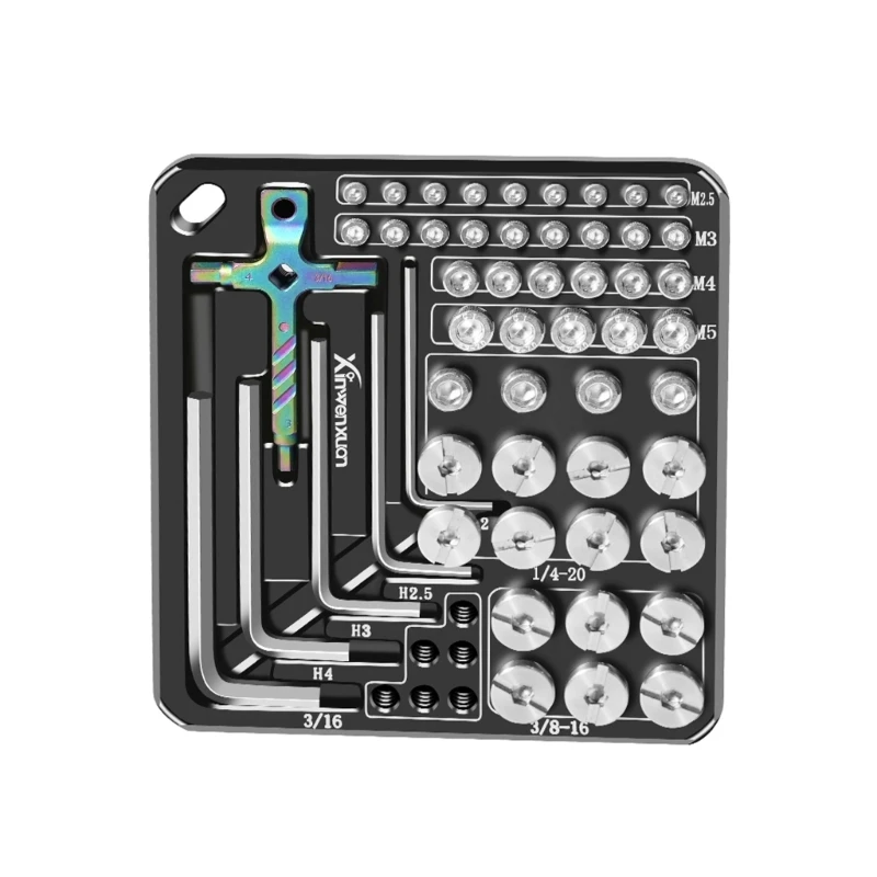 Camera Accessory Organizers Camera Base Plate Offering Labeling Construction