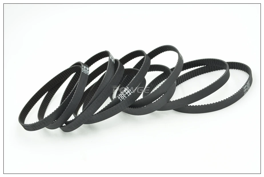 POWGE 182 184 186 188 190 192 194 196 198 2GT Timing Belt W=6/9mm 2MGT G2M GT2 Closed-Loop Synchronous Belt 3D Printer 188-2GT