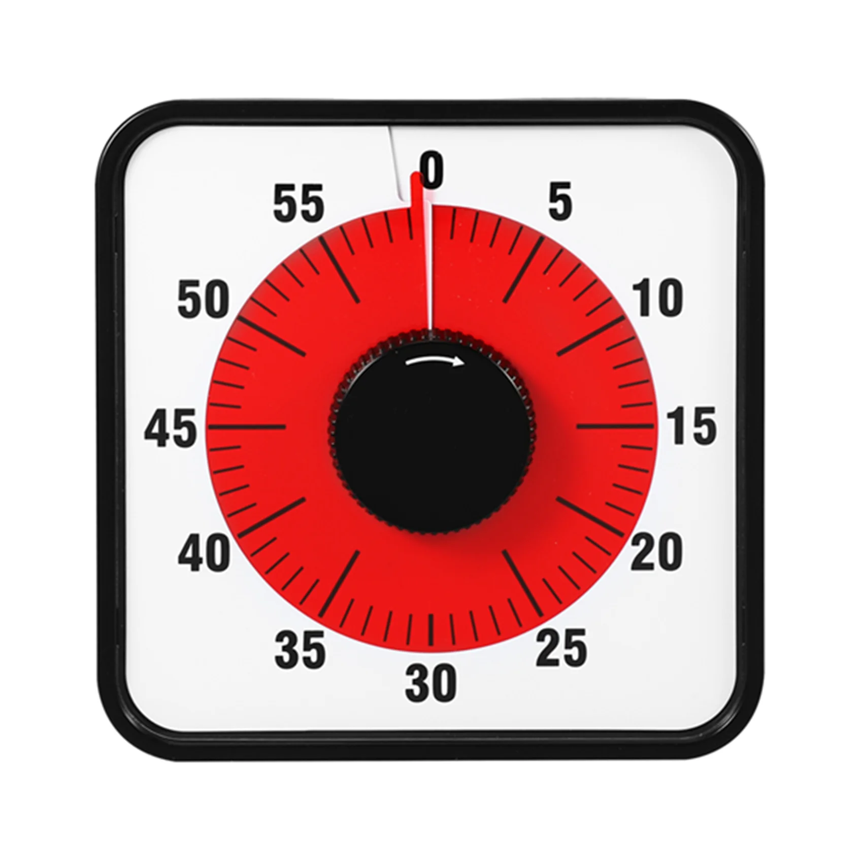 Vision Timer 60 Minute Timing Hind Leg Stand Countdown Clock Kitchen Baking Timer for Classrooms or Meetings