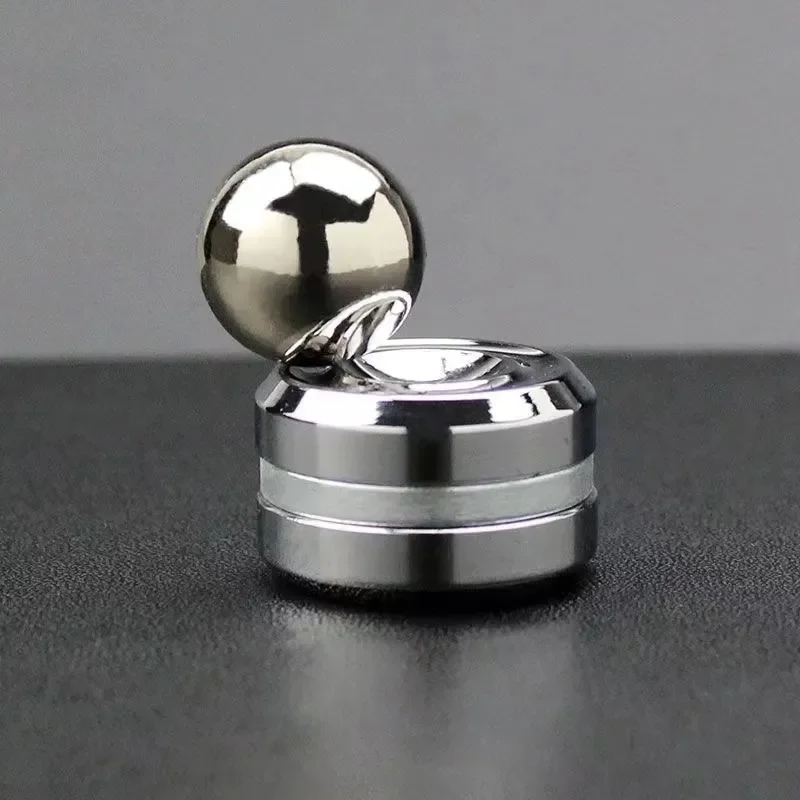 Antistress Magnético Metal Spinner Bola, Satélite Artificial, Hand Spinner, Stress Reliever, Fidget Brinquedos para Crianças e Adultos