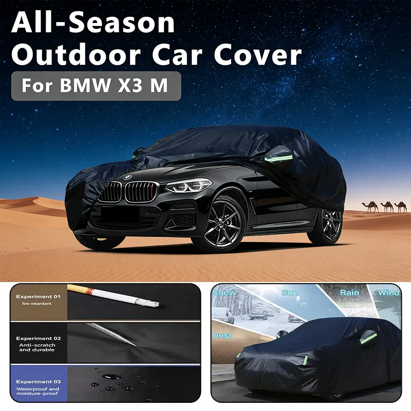 

Car covers for BMW X3 M Outdoor Protection Full Car Covers Snow Cover Sunshade Waterproof Dustproof Exterior car accessories