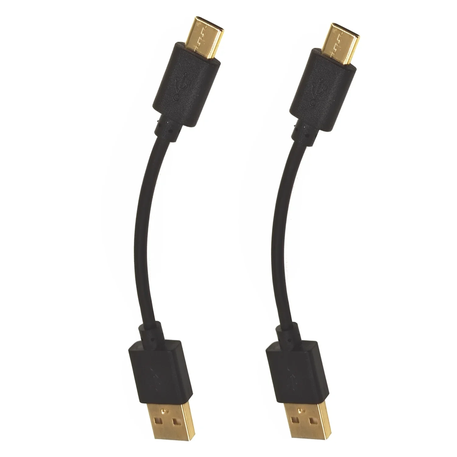 Cable USB tipo C de 0,1 M, Cable de carga rápida, A, ángulo de 90 grados, tipo C-USB, Cable de datos para todos los teléfonos inteligentes