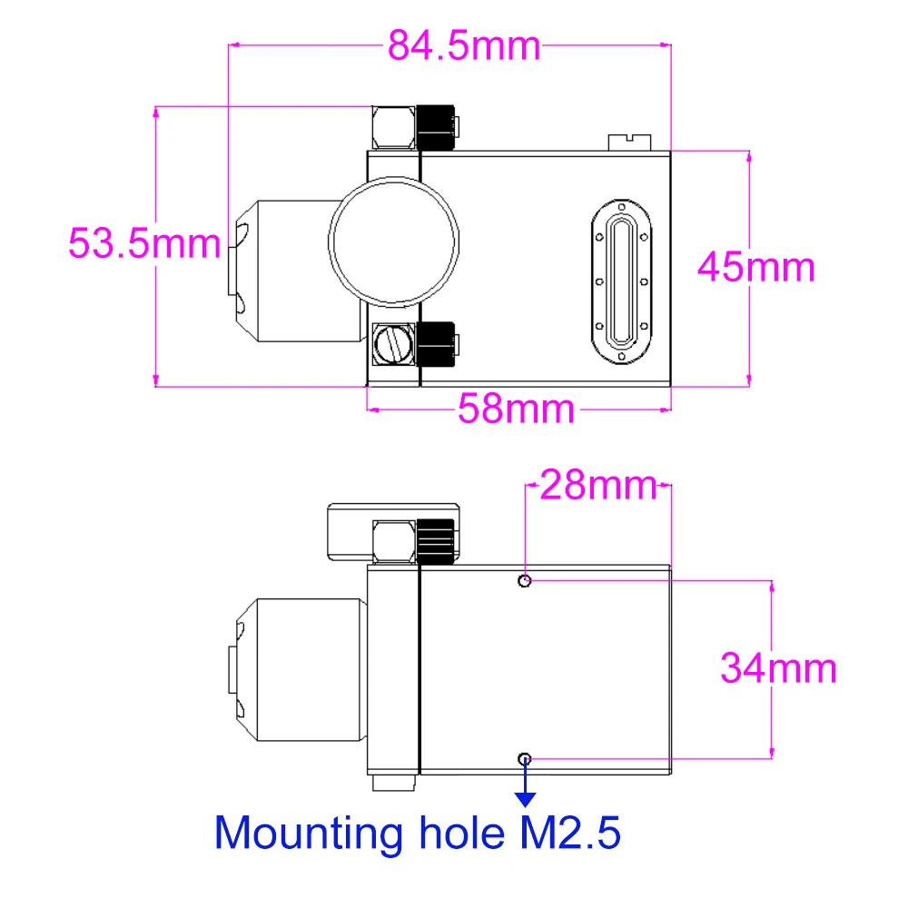 Hydraulic Integrated 6Mpa Pump with 60ml Oil Tank for Upgrading RC Excavator Loader Hydraulic Conversion LESU JDM Kabolite Model