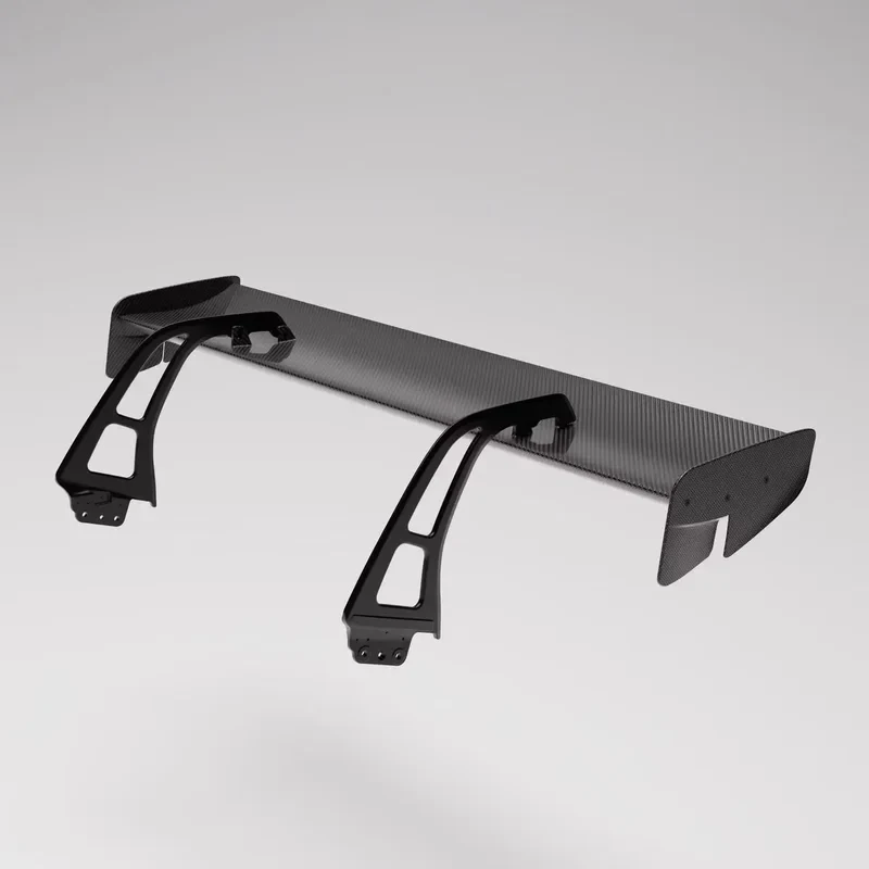 Dry Carbon Fiber High Downforce Racing Rear Wing For 911 992.1 GT3 992.2 GT3